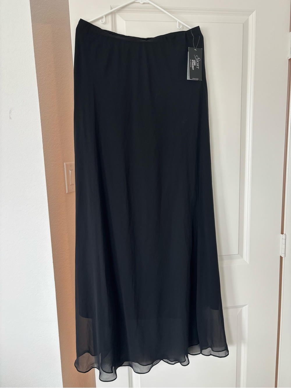 Alex Evenings Women's Elegant Chiffon Maxi Skirt, XL